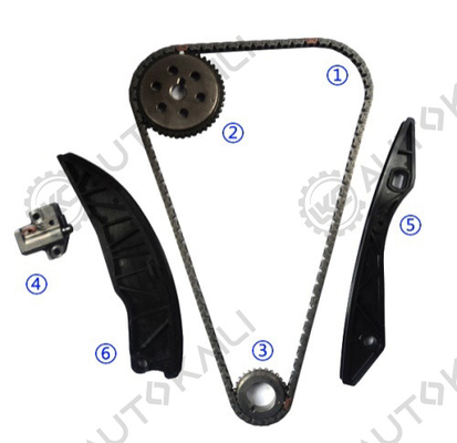 Timing Chain Kit Untuk G4FA 1.4L; G4FC/G4FG 1.6L i20 1.4L 09-12 i30 1.4L/1.6L 09-13 IX20 1.4L 10-15 KIA Carens 1.6L 09-13 KIA Ceed 1.4L 07-13 KIA Pro Ceed 1.4L 08-13 KIA Soul1.6L 09-12 KIA Venga