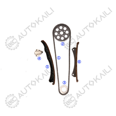 Timing Chain Kit Untuk OPEL/VAUXHALL AGILA Z 13 DT / Z 13 DTJ 1248CC 03.8- ASTRA H / Mk V Z 13 DTH 1248CC 04.1-09.5 ASTRAVAN Mk V (H) 1.3 CDTi Z 13 DTH 05.8- COMBO Mk II (C) (F25) 1.3 CDTI 16V Z 13
