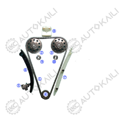 Kit Rantai Waktu Untuk OPEL / VAUXHALL AGILA Z 10 XE 973CC(00.9-05.8) Z 10 XEP 998CC(00.2-06.11) Z 12 XE 1199CC (00.9-) Z 12 XEP 1229CC(04.7-06.11) ASTRA G / Mk IV X 12 XE 1199CC (98.9-00.9) Z 12 XE(00.9