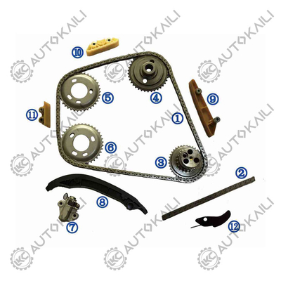 Timing Chain Kit Untuk Ford Ranger (TKE) Pickup 2.2TDCi 2198cc 120HP/150HP Diesel 2011-2016 Ford Ranger (TKE) Pickup 2.2TDCi 4X4 2198cc150HP Diesel 2011-2016