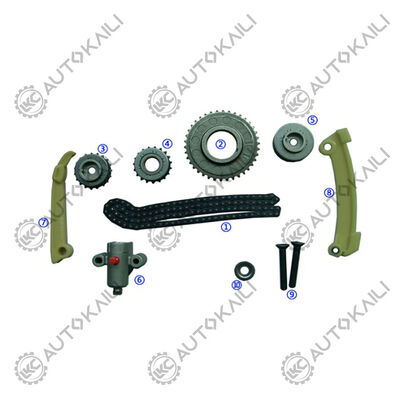 Plastik PA66 / PA46 Timing Chain Kit Untuk 900ii Bensin B204i 2.0L 93-98