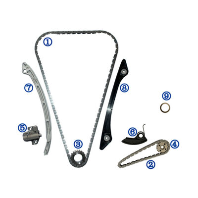 Plastik PA66 / PA46 Timing Chain Kit Untuk MAZDA 2.0L IVCT TURBO 2012-2015