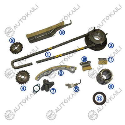 Timing Chain Kit Untuk PAJERO/SHOGUN III (V7_W V6_W) 3.2 Di-D (V68W) 00-06
