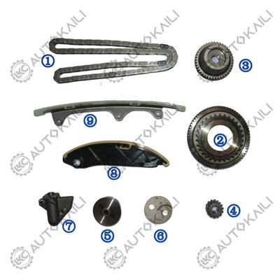 Plastik PA66 / PA46 Timing Chain Kit Untuk MITSUBISHI L200 Diesel 4N15 2.4L 14-