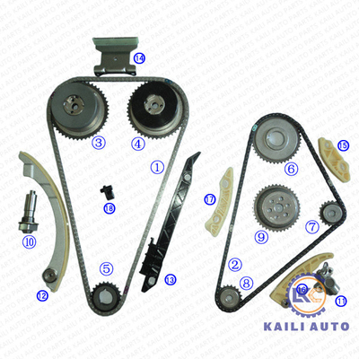 148L rantai waktu VVT Kit Untuk GM CHEVROLET BUICK Cadillac 24461834 12608580