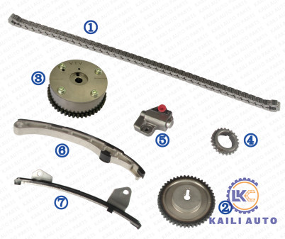 1300CC 1600CC MAZDA 2 MAZDA 3 Penggantian Rantai Waktu ZJ01-12-201 9*158L ZJ01-12-500A