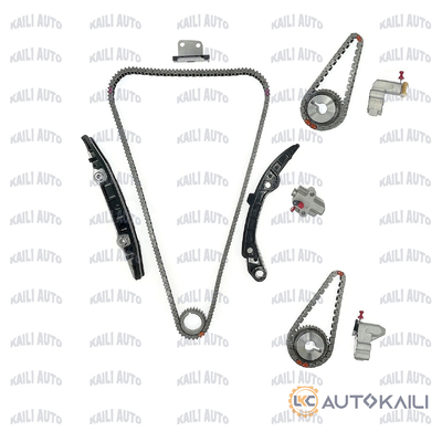 Kit rantai waktu untuk NISSAN VQ23DE/VQ25DE/VQ35DE 2.3L/2.5L TEANA(J32)/TEANA(J31) 03-13 13028-JK00A 196L