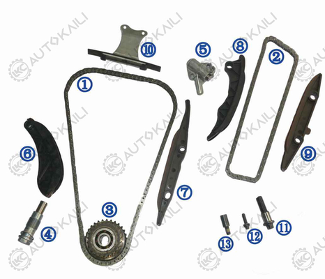 Kit rantai waktu untuk BMW 320i 220i 225i 330i 340i 2.0T 2.5T 3.0T B48 B58 14-16 11318648729 118L
