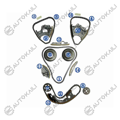 Timing Chain Kit Untuk AUDI/VW A6L 4XL/C7 CLXB 150KW 2.5L 12-16 06E109465BC 108L