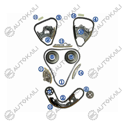 Timing Chain Kit Untuk AUDI/VW CALA/CLXA/CPAA AUDI A6L 4X8/C7 CLXA 140KW 2.5L 10-15 A8L 4H8 CPAA 150KW 06E109465BC 108L