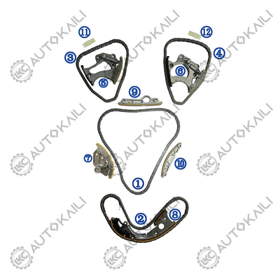 Timing Chain Kit Untuk AUDI VW Touareg 7P CGEA 245KW 3.0TSI Hybrid 11-14 A7 A6L A5 Q5 S5 Q7 Q5 A8L 06E109465BC 108L
