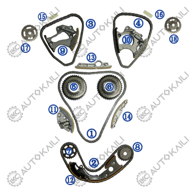 Timing Chain Kit Untuk AUDI VW Touareg CYJA 235KW 3.0TSI 11-16 A4L A6L A7 A5 Q5 S5 SQ5 Q7 A8L