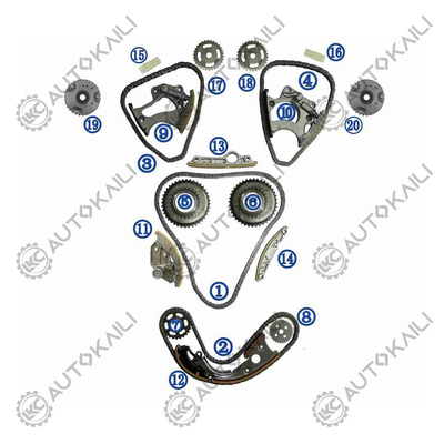 Timing Chain Kit Untuk AUDI Q7 4LB CJWC 200KW 3.0T 09-11