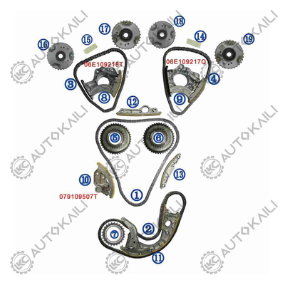 Kit Rantai Waktu Untuk AUDI A8L CEUA/CEUE 4.0TFSI 10-13