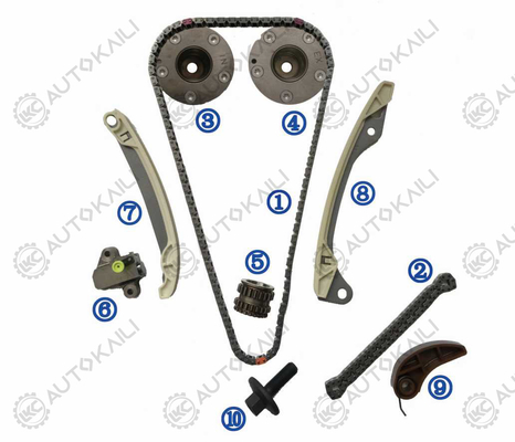 Timing Chain Kit Untuk NISSAN HR12DDR 1.2L MICRA IV (K13) 1.2 DIG-S Hatchback 98HP 11 13028-1KT0A 9*152L