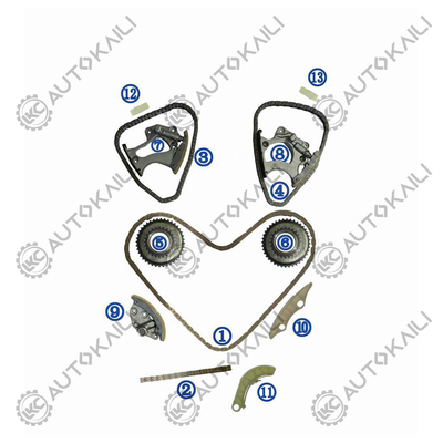 Timing Chain Kit Untuk AUDI Q7 45/55 TFSI CREC 30TFSI 16-19 AUDI A6 Quattro CTDB 3.0TFSI 17-18 AUDI A7 Quattro CREC 3.0TFSI 16- AUDI A8L Quattro CREG CTDA 3.0TFSI 15- AUDI S5 CTDA 3.0TFSI 16
