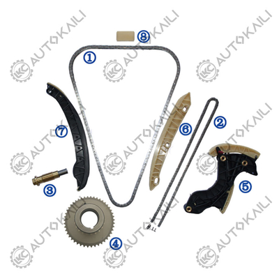 Timing Chain Kit Untuk MERCEDES-BENZ M271 Kelas C W203 M271.940 1.8L 02-07 Kelas E W211 M271.941/956 1.8L 02-08 A0009932176 142L