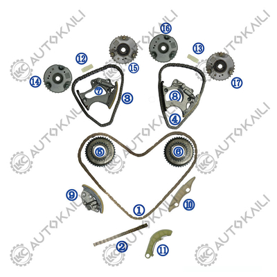 Timing Chain Kit Untuk AUDI Q7 45/55 TFSI CREC 30TFSI 16-19 AUDI A6 Quattro CTDB 3.0TFSI 17-18 AUDI A7 Quattro CREC 3.0TFSI 16- AUDI A8L Quattro CREG CTDA 3.0TFSI 15- AUDI S5 CTDA 3.0TFSI 16-