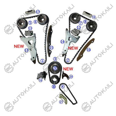 Kit Rantai Waktu Untuk MERCEDES-BENZ Kelas C W205/A205 M276 3.0T 10-12 A2760500817 8*120L