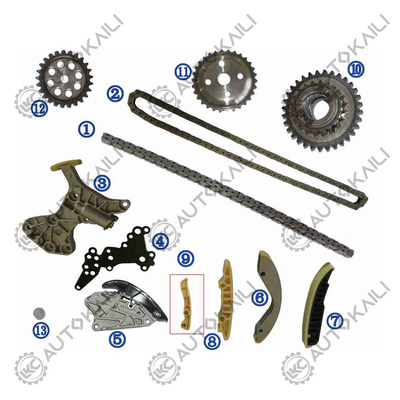 Timing Chain Kit Untuk VW Rabbit 2.5L 08-09 Jetta 2.5L 08-14 Kumbang 2.5L 08-14 Golf 2.5L 10-14 Passat 2.5L 12-14 07K109158C 8*94L