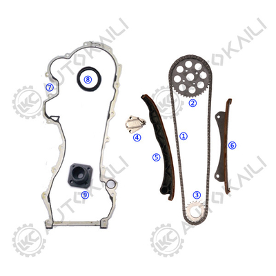 Timing Chain Kit Untuk OPEL/VAUXHALL AGILA Z 13 DT / Z 13 DTJ 1248CC 03.8- ASTRA H / Mk V Z 13 DTH 1248CC 04.1-09.5 ASTRAVAN Mk V (H) 1.3 CDTi Z 13 DTH 05.8- COMBO Mk II (C) (F25) 1.3 CDTI 16V Z 13 DTJ