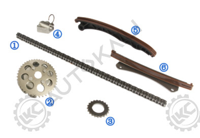 Timing Chain Kit Untuk Opel Vauxhall Corsa E 15-ON 1.3 B13DTC