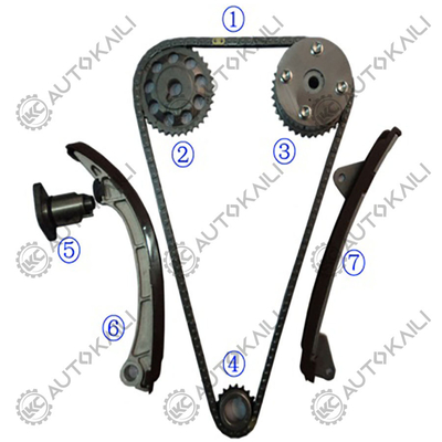 Kit Rantai Waktu Untuk COROLLA VERSO E11/E12 3ZZ-FE 1.6L 00-07