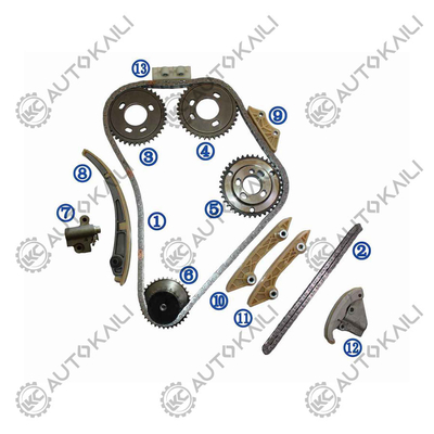 Plastik PA66 / PA46 Timing Chain Kit Untuk Bus Transit 2.4 TDE 04-06