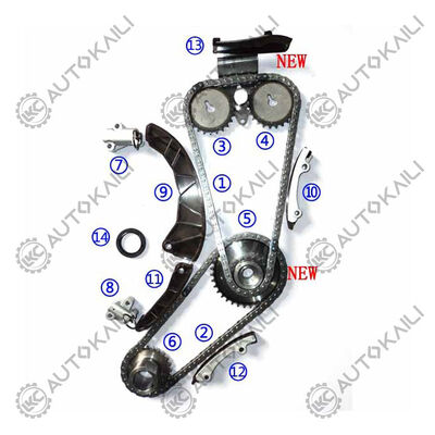 Timing Chain Kit Untuk ACC11 D4FA 1.1/1.4/1.5/1.6 CRDi