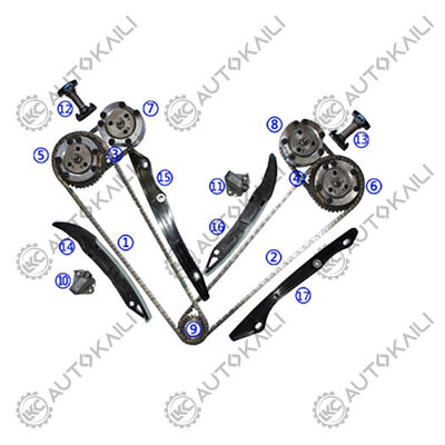 Timing Chain Kit Untuk Ford 302CU. IN. V8 GAS DOHC Petrol Coyote 5.0L 11-13