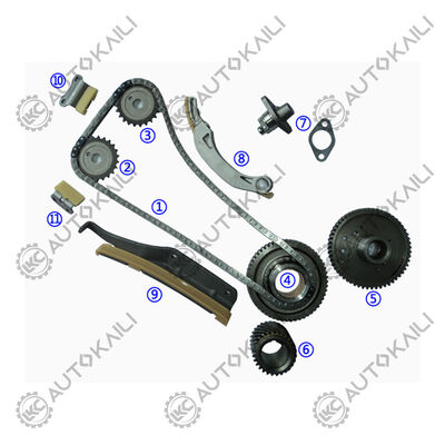Timing Chain Kit Untuk 4M41T MONTERO/PAJERO/SHOGUN/TRITON DOHC 16V 3.2L 1999-2005