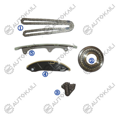Plastik PA66 / PA46 Timing Chain Kit Untuk MITSUBISHI L200 Diesel 4N15 2.4L 14-
