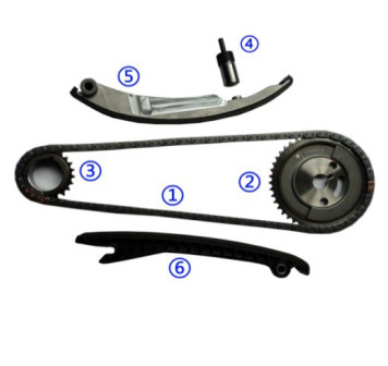 FIAT PALIO SIENA IDEA STRADA Timing Chain Kit 04777699AA 112L Tahan Aus