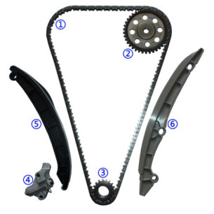 Timing Chain Kit Untuk VW Tiguan / Sharen / Golf 6 CABRIOLET / SCIROCCO / EOS