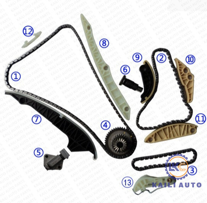 1.8T 2.0TFSI Timing Chain Kit Untuk AUDI A4 A5 A6 Q5 VW Golf Skoda Octavia EA888 06K109158AD