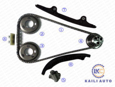 Kit rantai waktu untuk FORD Transit Transit Custom Transit Tourneo 6C1Q6268BB 122L 6C1Q6K261AC