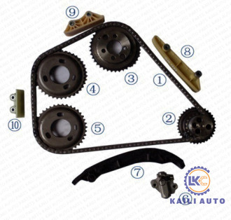 Kit rantai waktu untuk FORD Ranger Transit BK3Q6268AA 132L 6C1Q6K261AC
