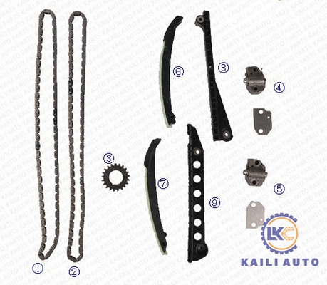 Kit rantai waktu untuk Ekspedisi FORD / Navigator F-250 F-150 E-350 E-250 Ekskursi F6TZ6268AA 8*122L F6AZ6L266CA