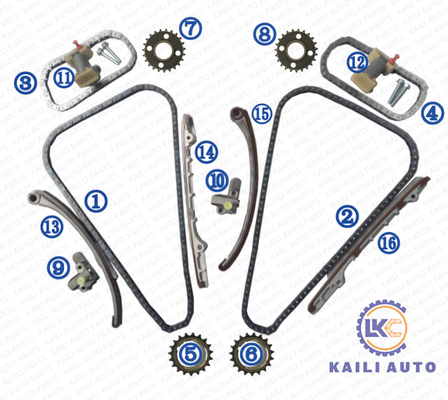 Set Rantai Waktu DAIMLER X300 ENAM BC/SUPER V8 4.0L 3996CC 97-02