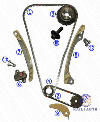 1.5L 13028-3AA0A Timing Chain Kit Untuk NISSAN JUKE LATIO MICRA CATATAN Mesin HR12DE HR15DE