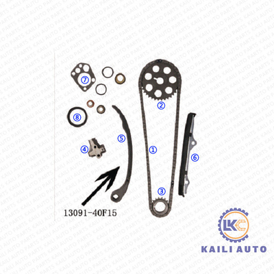 NISSAN 240SX Timing Chain BLUEBIRD NAVARA NOMAD PINTARA PRAIRIE SILVIA KA24E SOHC 12V 2.4L 89-93 13028-40F01 102L