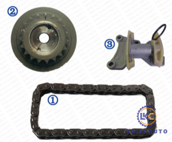 Timing Chain Kit Untuk AUDI VW TT A4 A3 2.0L 1984CC 06D109229A 42L 06F109217A