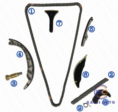Kit Pengaturan Waktu Mesin D20DT Motor SsangYong 6649970194