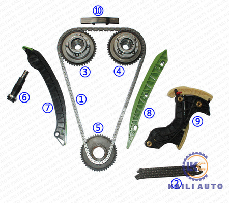 Timing chain kit untuk BENZ CLK C-CLASS E-CLASS SLK SALOON Mesin M271 S211 W211 A209 C209 S203 W203 A0009931078 8*142L