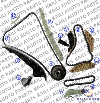 1.8T 2.0TFSI Timing Chain Kit Untuk AUDI A4 A5 A6 Q5 VW Golf Skoda Octavia EA888 06K109158AD